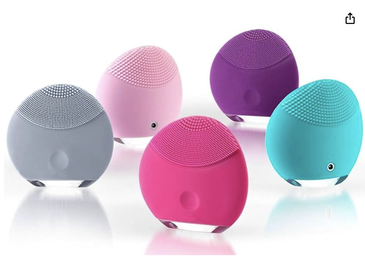 Esponja Facial Massageadora Manual Elétrica Cabo Usb Cores pronto entrega